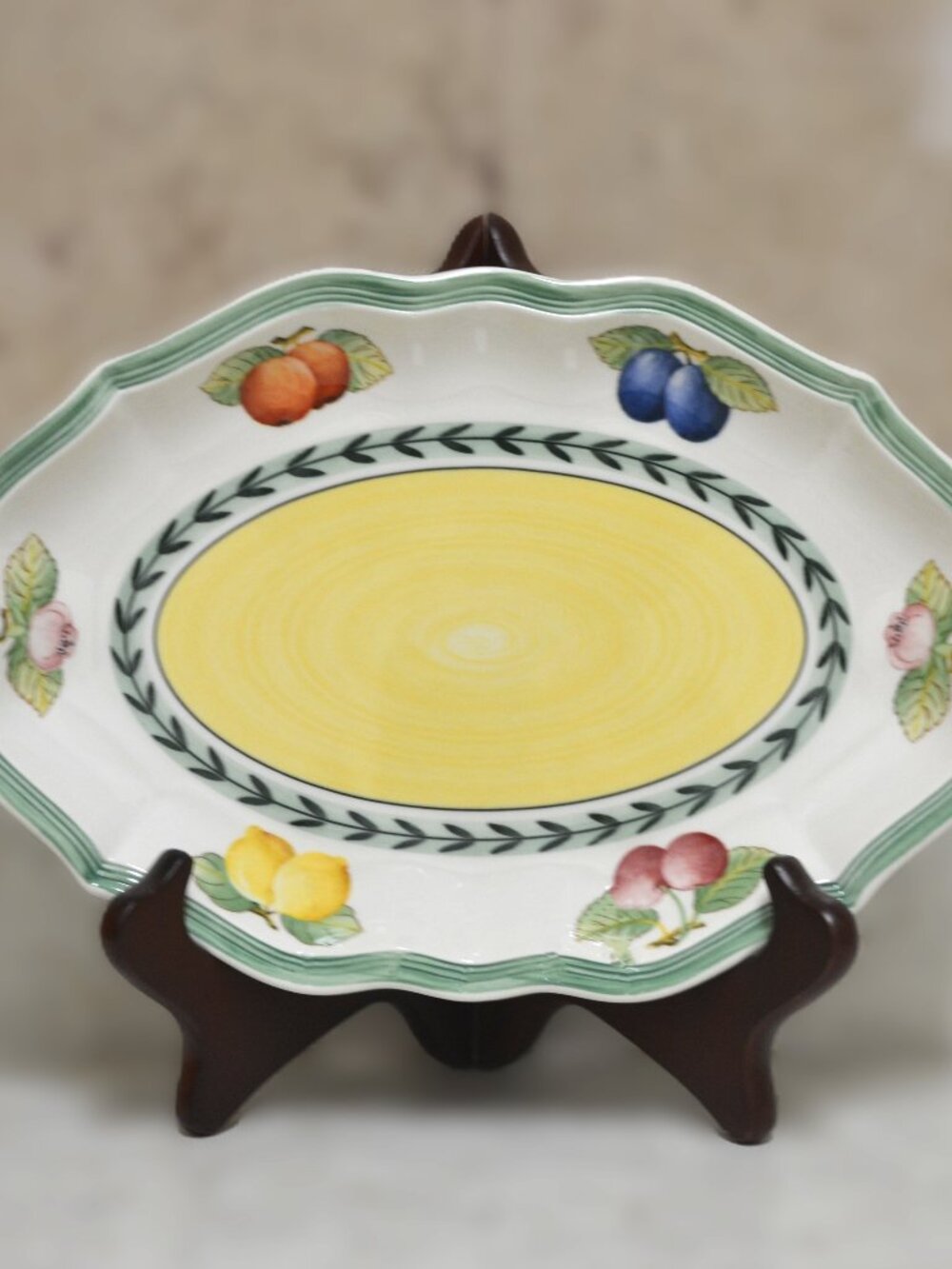 Villeroy & Boch French Garden Fleurence Pickle and Relish Dish